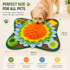 Snuffle Mat for Dogs – Pet Smell Mat | Interactive Dog Puzzle Toy | Food Hiding Training Blanket | Reduce Stress & Boredom
